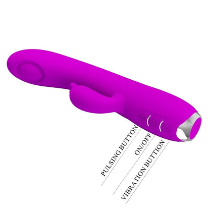Comprar Pretty Love Regina Vibrador Succionador Recargable Morado – Diseño Ergonómico Para Placer Personalizado-Noxtic