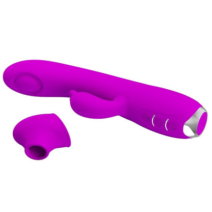 Comprar Pretty Love Regina Vibrador Succionador Recargable Morado – Diseño Ergonómico Para Placer Personalizado-Noxtic