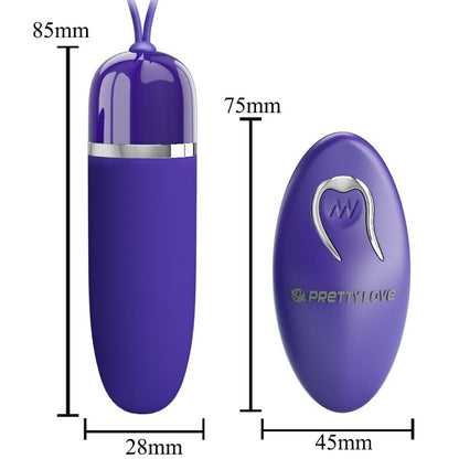 Comprar Pretty Love Darlene Youth Mini Bala Vibradora Violeta – Compacta Con 12 Funciones De Vibración Para Placer Personal-Noxtic