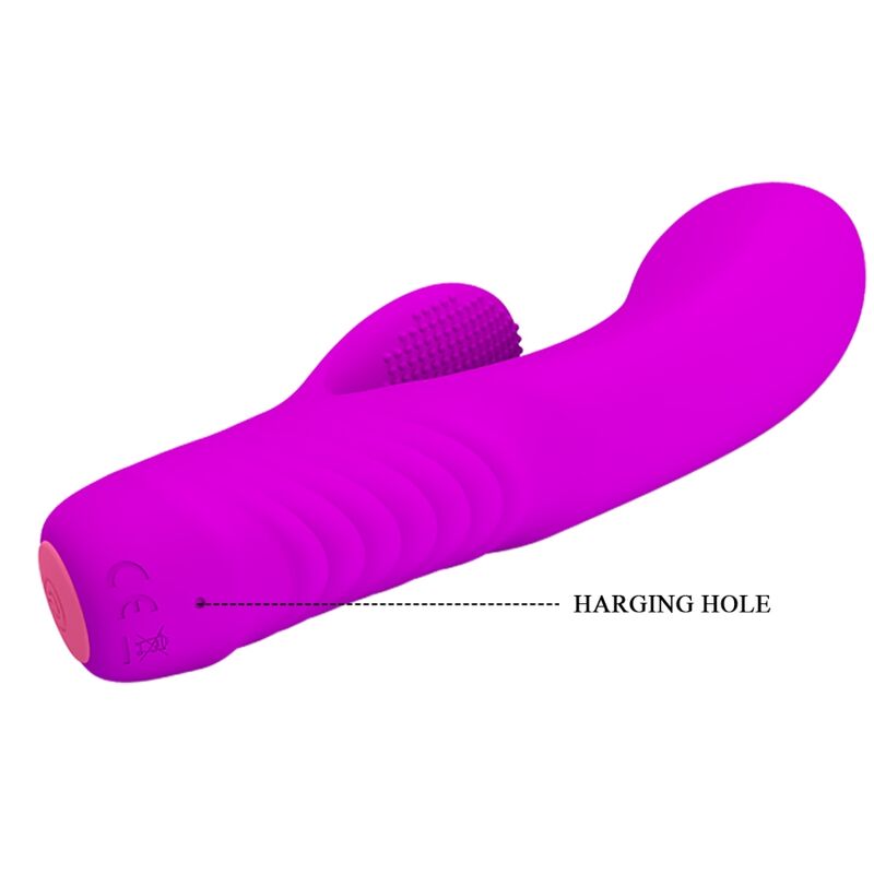 Comprar PRETTY LOVE Tim Vibrador Recargable Morado – Diseño Ergonómico Con Material De Silicona Médica-Noxtic