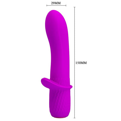 Comprar Pretty Love Troy Vibrador Recargable Morado – Diseño Ergonómico Para Bienestar Personal-Noxtic