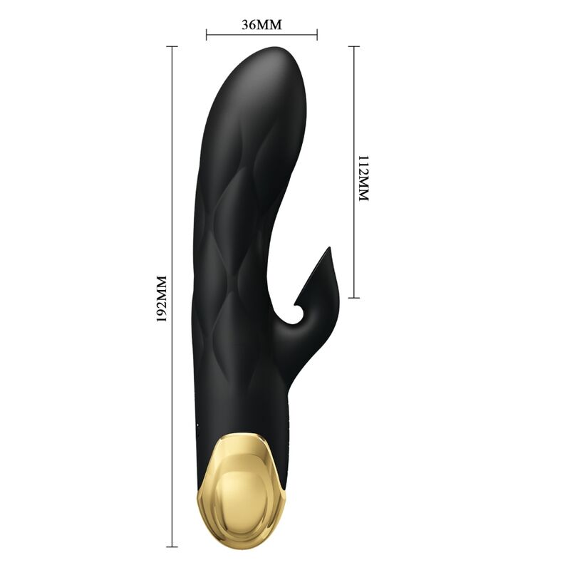 Comprar PRETTY LOVE Vibrador De Lujo Bañado En Oro – Diseño Elegante Con Silicona Médica Para Placer Exclusivo-Noxtic