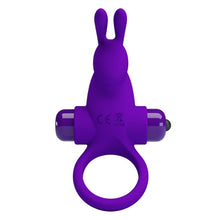 Comprar Pretty Love Anillo Vibrador Conejo Morado – Juguete Con 10 Funciones De Vibración Para Placer Compartido-Noxtic