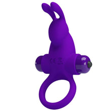 Comprar Pretty Love Anillo Vibrador Conejo Morado – Juguete Con 10 Funciones De Vibración Para Placer Compartido-Noxtic