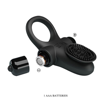 Comprar Pretty Love Anillo Vibrador II Negro – Diseño Innovador Para Placer Intenso-Noxtic