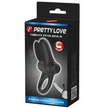 Comprar Pretty Love Anillo Vibrador II Negro – Diseño Innovador Para Placer Intenso-Noxtic