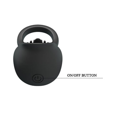 Comprar Pretty Love Anillo Vibrador Negro – Estimulador Con Diseño Innovador Para Placer Intenso-Noxtic