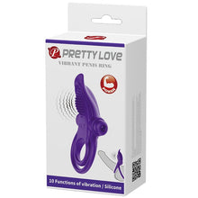 Comprar PRETTY LOVE Anillo Vibrador Morado – Diseño Ergonómico Para Placer Compartido-Noxtic