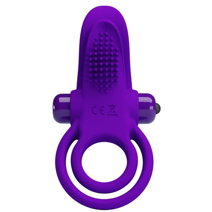 Comprar PRETTY LOVE Anillo Vibrador Morado – Diseño Ergonómico Para Placer Compartido-Noxtic