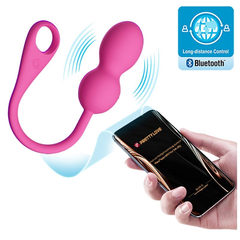 Comprar PRETTY LOVE Elvira Bolas Vibradoras Recargables Rosa – Innovadoras Para Bienestar Sexual y Autoexploración-Noxtic