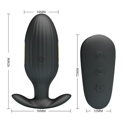 Pretty Love Kelly Plug Anal – Vibrador Recargable Con Diseño Ergonómico