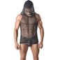 Comprar ANAIS MEN ARES Camiseta Con Capucha XXL – Lencería Masculina Con Estilo Y Comodidad Ideal-Noxtic