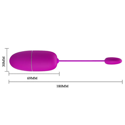 Comprar PRETTY LOVE Nymph Huevo Vibrador Controlado Por App Violeta – Innovador Diseño Con Control Remoto Para Placer Personalizado-Noxtic