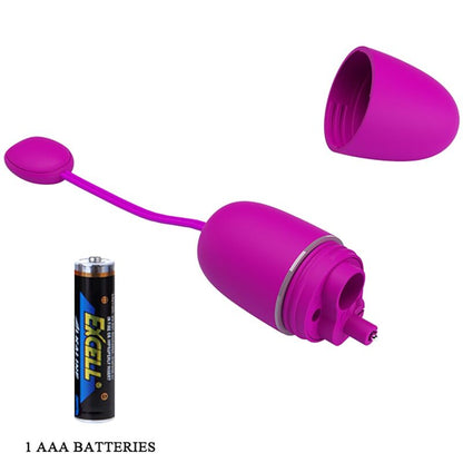 PRETTY LOVE Nymph Uovo Vibrante Viola Controllato da App - Design Innovativo con Telecomando per un Piacere Personalizzato