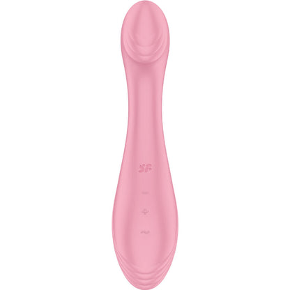 Stimolatore vibrante Satisfyer G-Force rosa – Vibratore ricaricabile con design ergonomico
