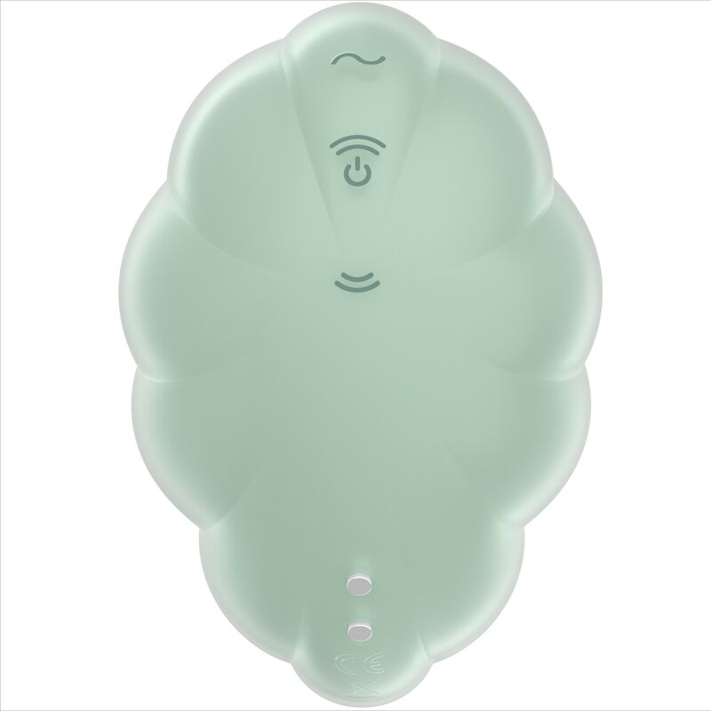 Satisfyer Cloud Dancer Green – Vibratore Air Pulse dal design innovativo