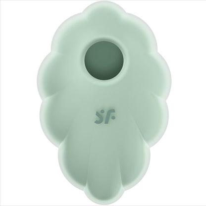 Comprar Satisfyer Cloud Dancer Verde – Vibrador Air Pulse Con Diseño Innovador-Noxtic