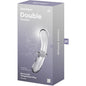 Comprar Satisfyer Doble Crystal Dildo Transparente – Diseño Elegante Para Placer Sensorial-Noxtic
