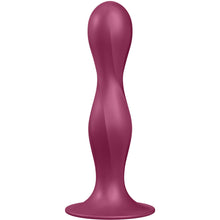 Comprar Satisfyer Double Ball-R Dildo Granate – Juguete Erótico De Silicona Hipoalergénica Para Estimulación Única-Noxtic