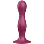Comprar Satisfyer Double Ball-R Dildo Granate – Juguete Erótico De Silicona Hipoalergénica Para Estimulación Única-Noxtic