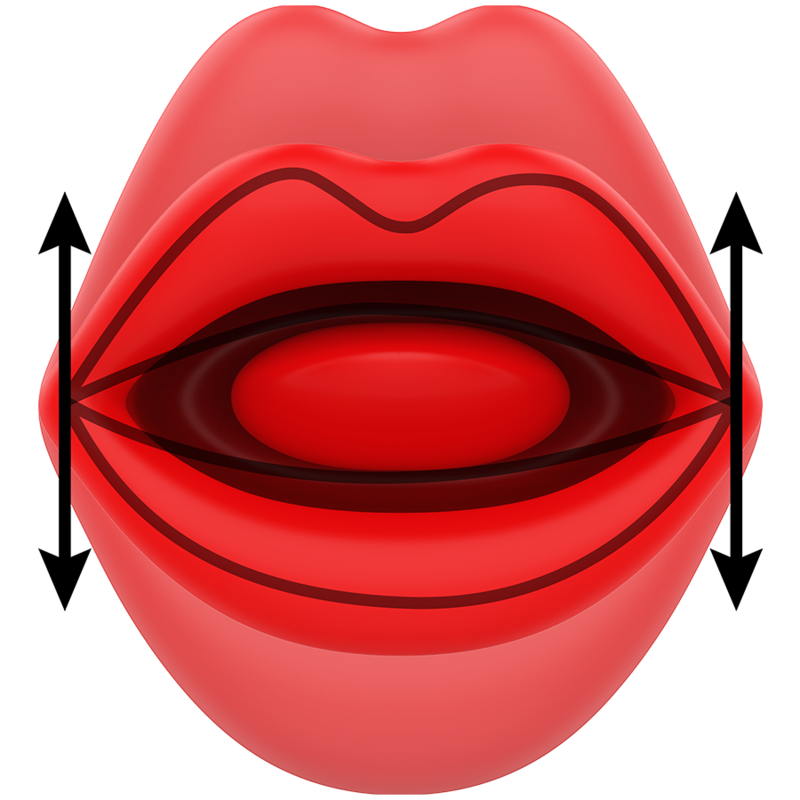 MIA - SIENA DUO TRIPLE PLEASURE KISS-LICK-VIBE