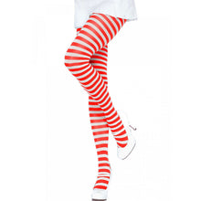 Comprar LEG AVENUE Medias De Rayas Blanco Rojo – Diseño Sofisticado Con Comodidad Elegante-Noxtic