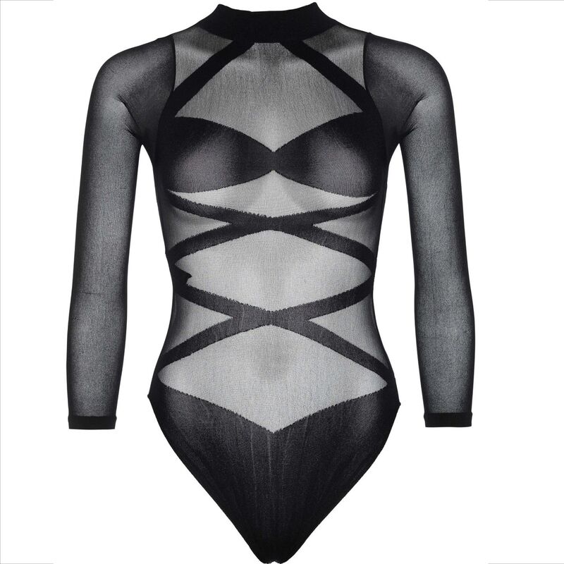 LEG AVENUE Set 2 Piezas Body Con Medias – Diseño Elegante Para Realzar Tu Feminidad