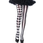 Comprar LEG AVENUE Medias Arlequín Negro Blanco – Elegancia Y Comodidad Para Realzar Tus Piernas-Noxtic