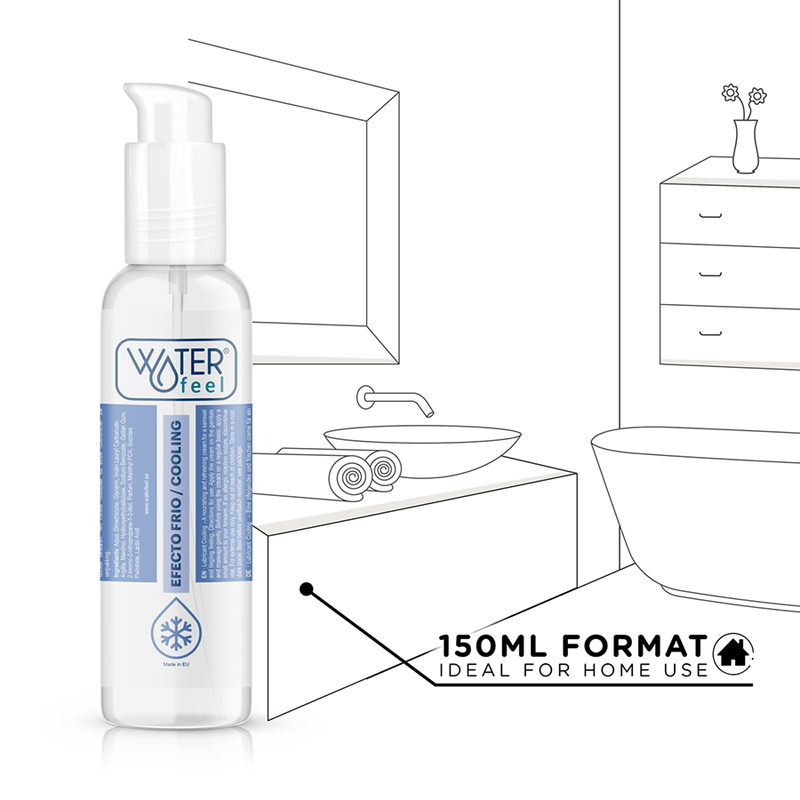 Comprar WATERFEEL Lubricante Efecto Frío 150 ML – Sensación Refrescante Para Mayor Placer-Noxtic