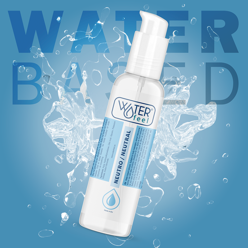 Comprar WATERFEEL Lubricante Natural 175 ML – Suave y Sedoso Con Base Agua Para Una Experiencia Placentera-Noxtic
