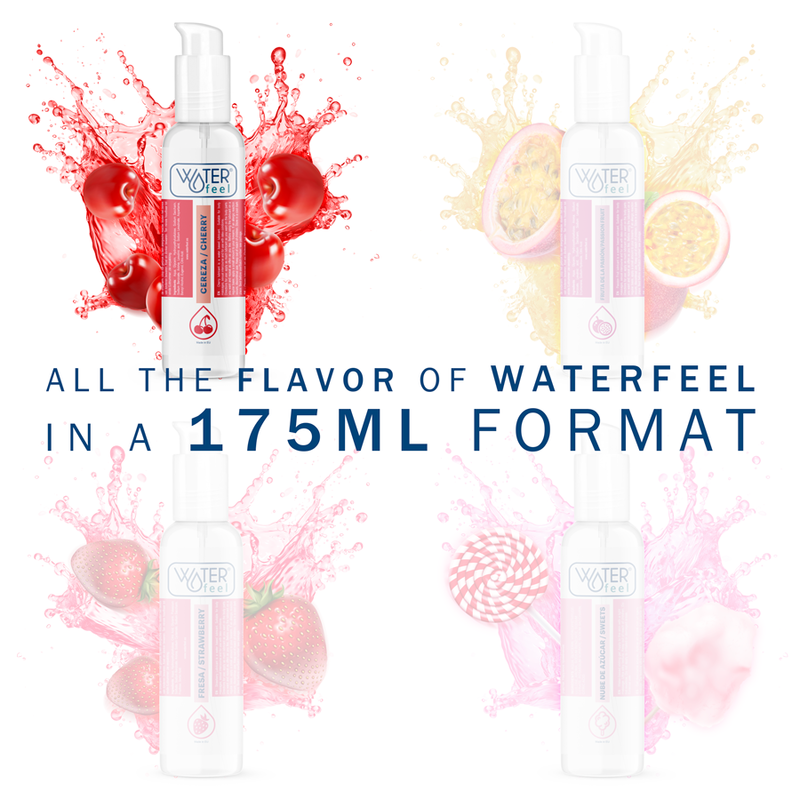 Comprar WATERFEEL Lubricante Cereza 175 Ml – Sabor Exquisito Para Una Experiencia Sensual Placentera-Noxtic