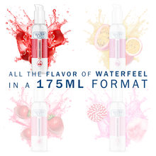WATERFEEL Lubricante Cereza 175 Ml – Sabor Exquisito Para Una Experiencia Sensual Placentera