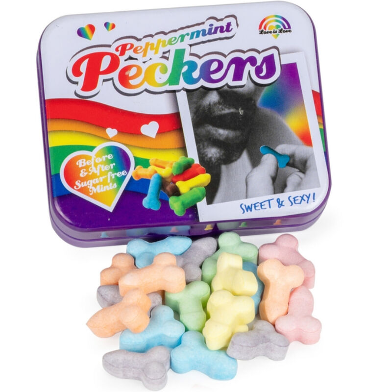 Comprar SPENCER & FLEETWOOD Peckers Caramelos Arcoiris De Menta – Deliciosos Caramelos Sin Azúcar Para Satisfacer Tu Antojo-Noxtic