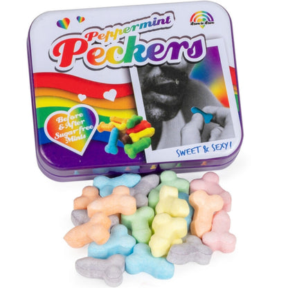 Comprar SPENCER & FLEETWOOD Peckers Caramelos Arcoiris De Menta – Deliciosos Caramelos Sin Azúcar Para Satisfacer Tu Antojo-Noxtic