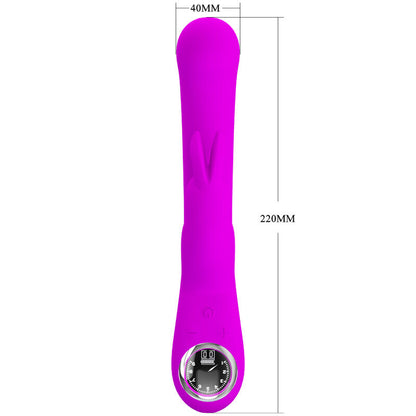 Comprar Pretty Love Lamar Vibrador Rabbit Violeta – Diseño Elegante Con Estimulación Dual-Noxtic