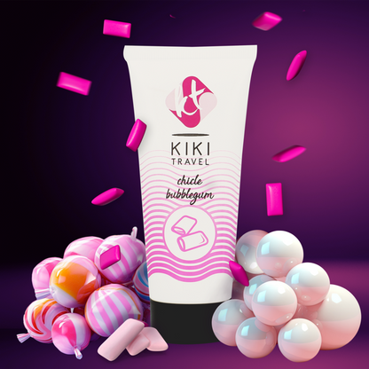 Comprar KIKÍ Travel Lubricante Sabor A Chicle 50 Ml – Lubricante Suave Para Placer Sensorial-Noxtic