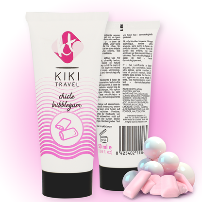 Comprar KIKÍ Travel Lubricante Sabor A Chicle 50 Ml – Lubricante Suave Para Placer Sensorial-Noxtic