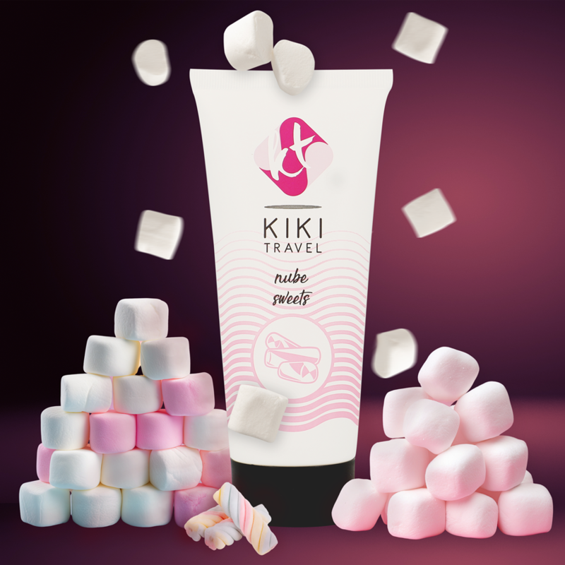 Lubrificante da viaggio KIKÍ Cloud Flavor 50 ml – Tocco setoso con aroma unico per il massimo comfort