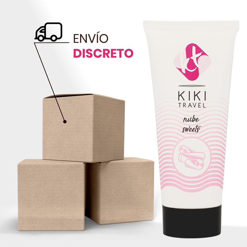 Lubrificante da viaggio KIKÍ Cloud Flavor 50 ml – Tocco setoso con aroma unico per il massimo comfort