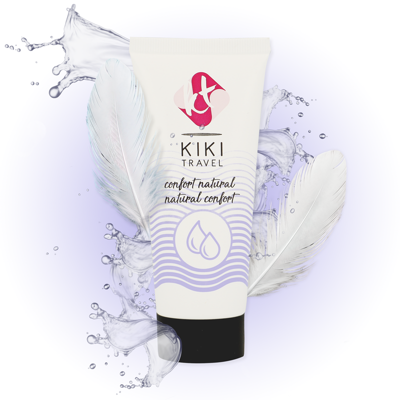 Comprar KIKÍ Travel Gel Deslizante Natural Confort 50 Ml – Lubricante A Base De Agua Con Sensación Sedosa-Noxtic