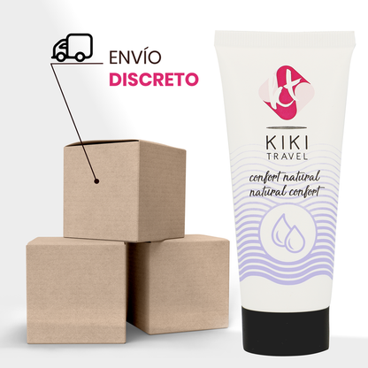 Comprar KIKÍ Travel Gel Deslizante Natural Confort 50 Ml – Lubricante A Base De Agua Con Sensación Sedosa-Noxtic