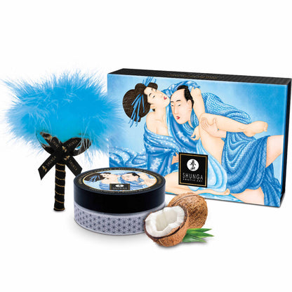 Comprar SHUNGA Kit Polvos De Masaje Comestible Coco – Sabor Delicioso Para Momentos Sensuales-Noxtic