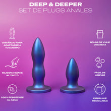 Comprar DUREX Set De Plugs Anales Deep & Deeper – Juguete Erótico Para Principiantes Con Diseño Confiable-Noxtic