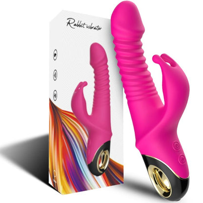ARMONY Zing Dildo Rabbit Vibrator Fucsia – Vibratore ricaricabile con design ergonomico per un piacere senza pari