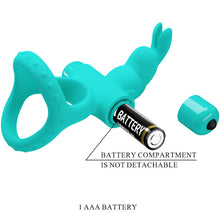 Comprar PRETTY LOVE Figgy Anillo Vibrador Rabbit Verde – Vibraciones Silenciosas Para Placer Intimo-Noxtic