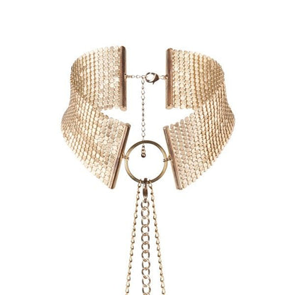 Comprar BIJOUX Désir Métallique Collar Dorado – Accesorio Ajustable Para Estilo Elegante-Noxtic