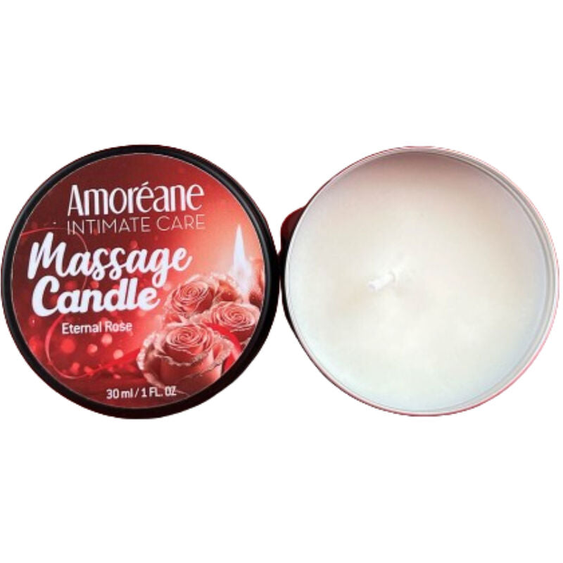 Comprar AMOREANE Vela De Masaje Eternal Rose 30 ML – Elegancia Y Bienestar Para Momentos Íntimos-Noxtic