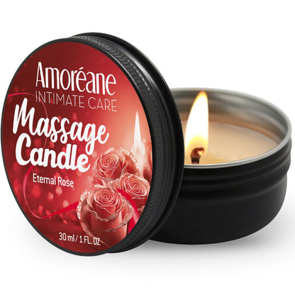 Comprar AMOREANE Vela De Masaje Eternal Rose 30 ML – Elegancia Y Bienestar Para Momentos Íntimos-Noxtic