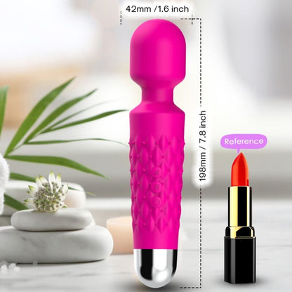 Comprar ARMONY Postman Masajeador Fucsia – Vibrador Recargable Con Cabeza Flexible Para Placer Personalizado-Noxtic