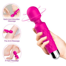 Comprar ARMONY Postman Masajeador Fucsia – Vibrador Recargable Con Cabeza Flexible Para Placer Personalizado-Noxtic